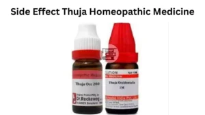 Side Effect Thuja Homeopathic Medicine