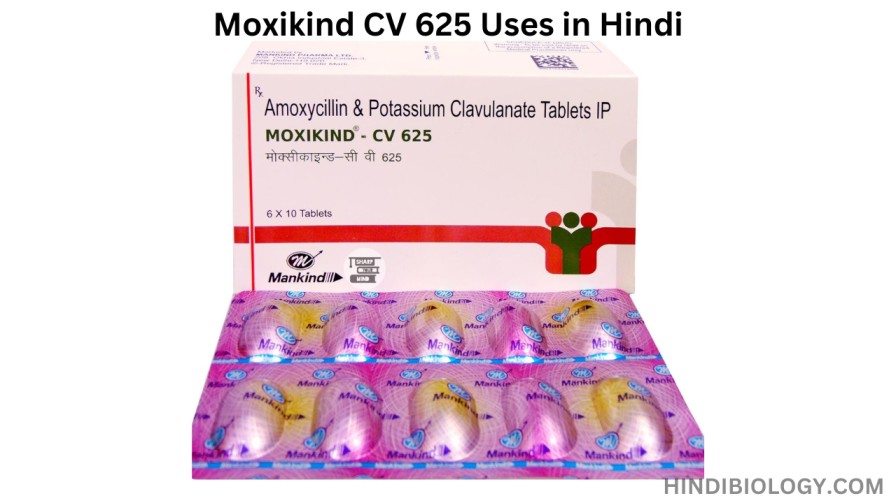 Moxikind CV 625 Uses in Hindi